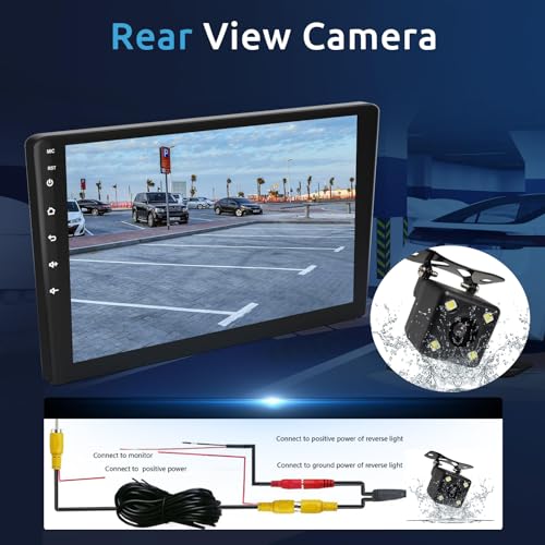 Radio de coche Android 13 para Toyota RAV4 2006-2012 con pantalla de 7" y navegación GPS 6