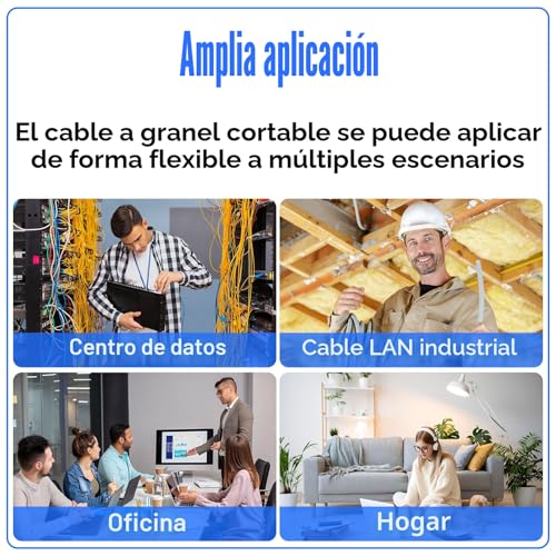 Cable Ethernet Cat 6 contra interferencias y cortes de internet en tiradas de 30m 6