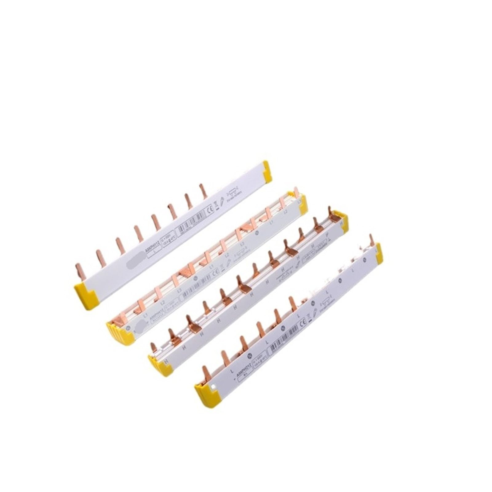 1pcs Busbar 1P12/24-bit connexion barre de cuivre 1P+N bornier disjoncteur bornier ouvert(1P+N -A9HLD624-24 circuits)