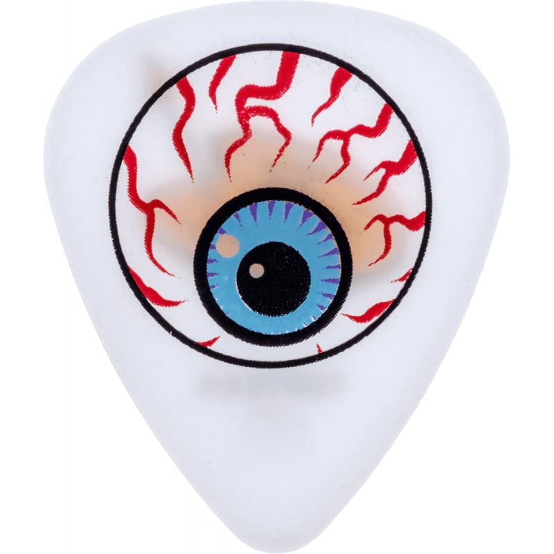 Dunlop BL49R60 – Dirty Donny II, sachet de 36 médiators, Eye Ball, white 0.60 mm - Les Beatles, Paul McCartney, John Lennon, RIngo Starr, George Harrison Dunlop BL49R60 - Dirty Donny II, sachet de 36 médiators, Eye Ball, white 0.60 mm