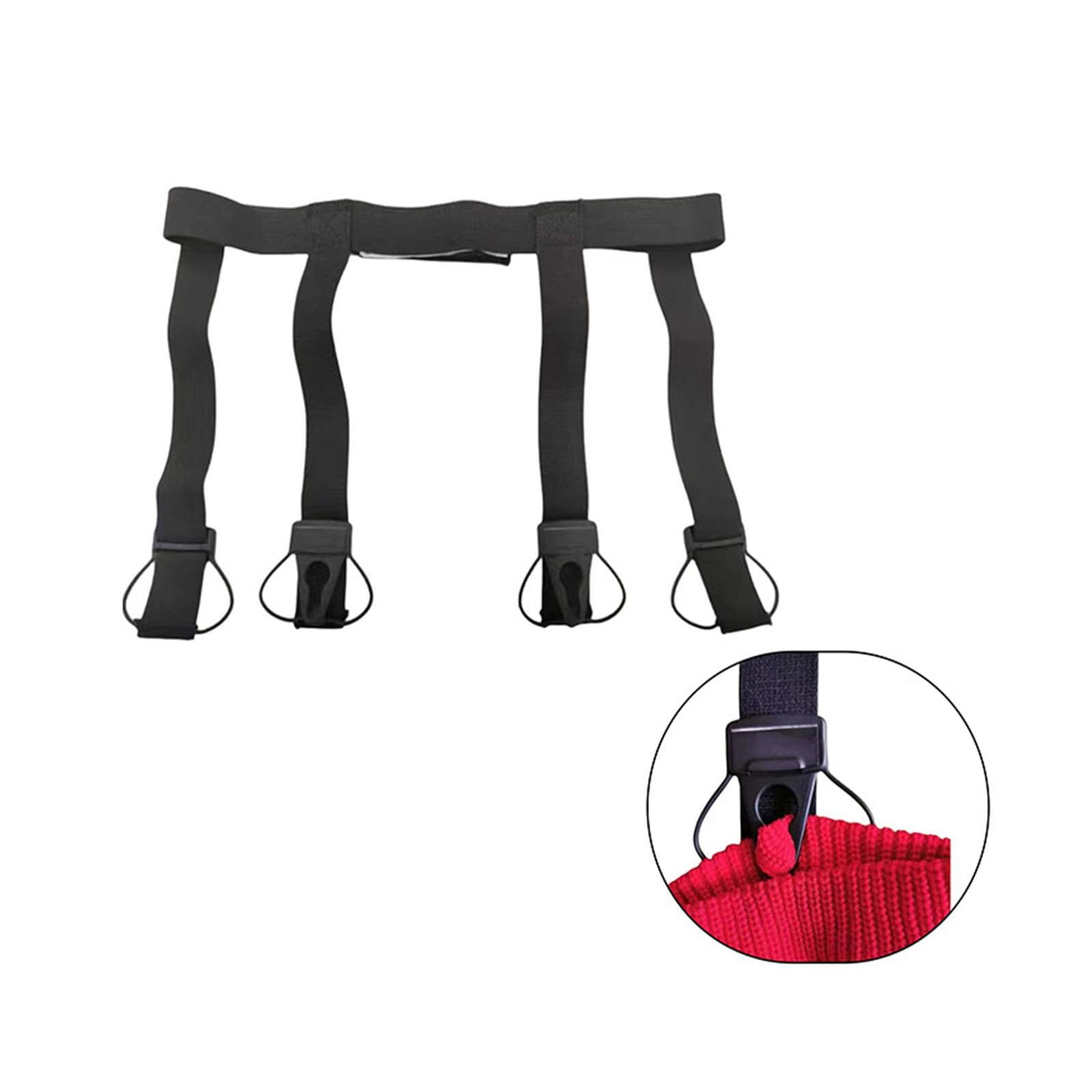 Porte-jarretelles de hockey avec sangle jock - Pantalon de hockey sur glace pour arts et gym - Taille M - Noir