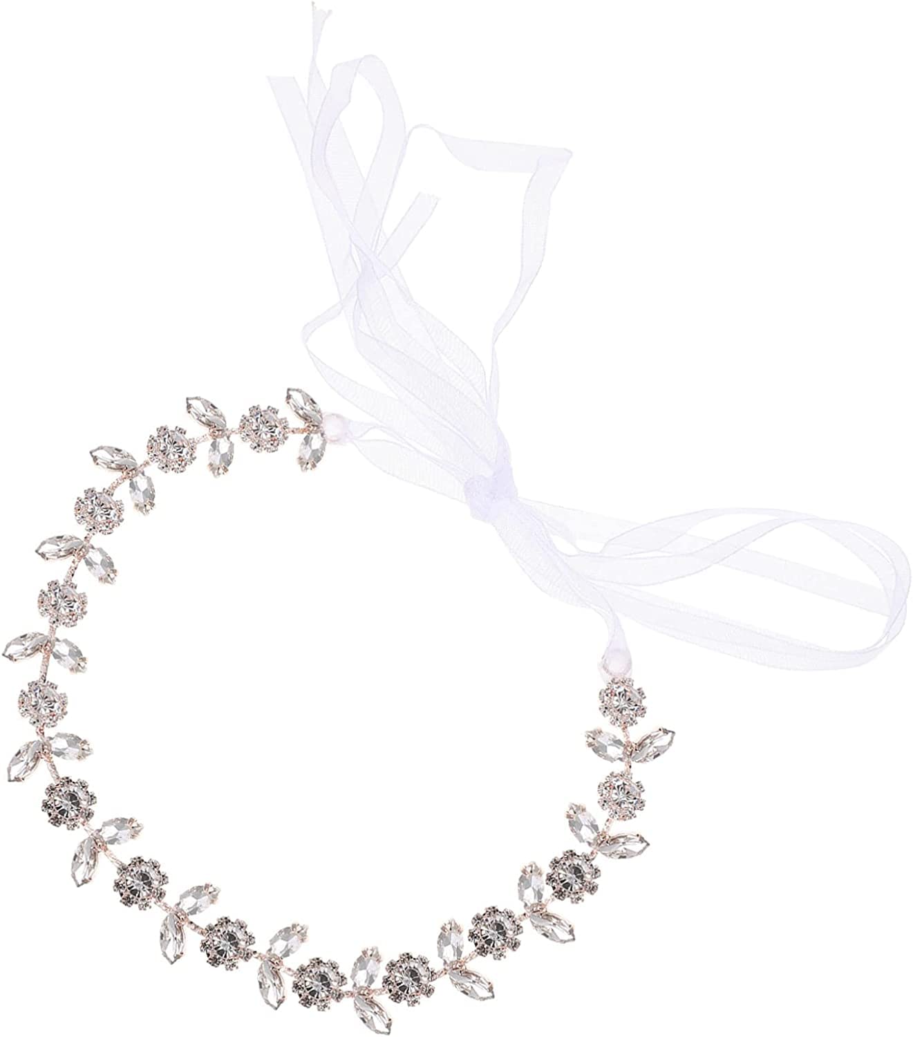 Braut-Kopfbedeckung, Haarspange, Haar-Accessoire, Kristall-Braut-Stirnband, Blumen-Haarranke, Blumenkrone, Hochzeits-Kopfschmuck