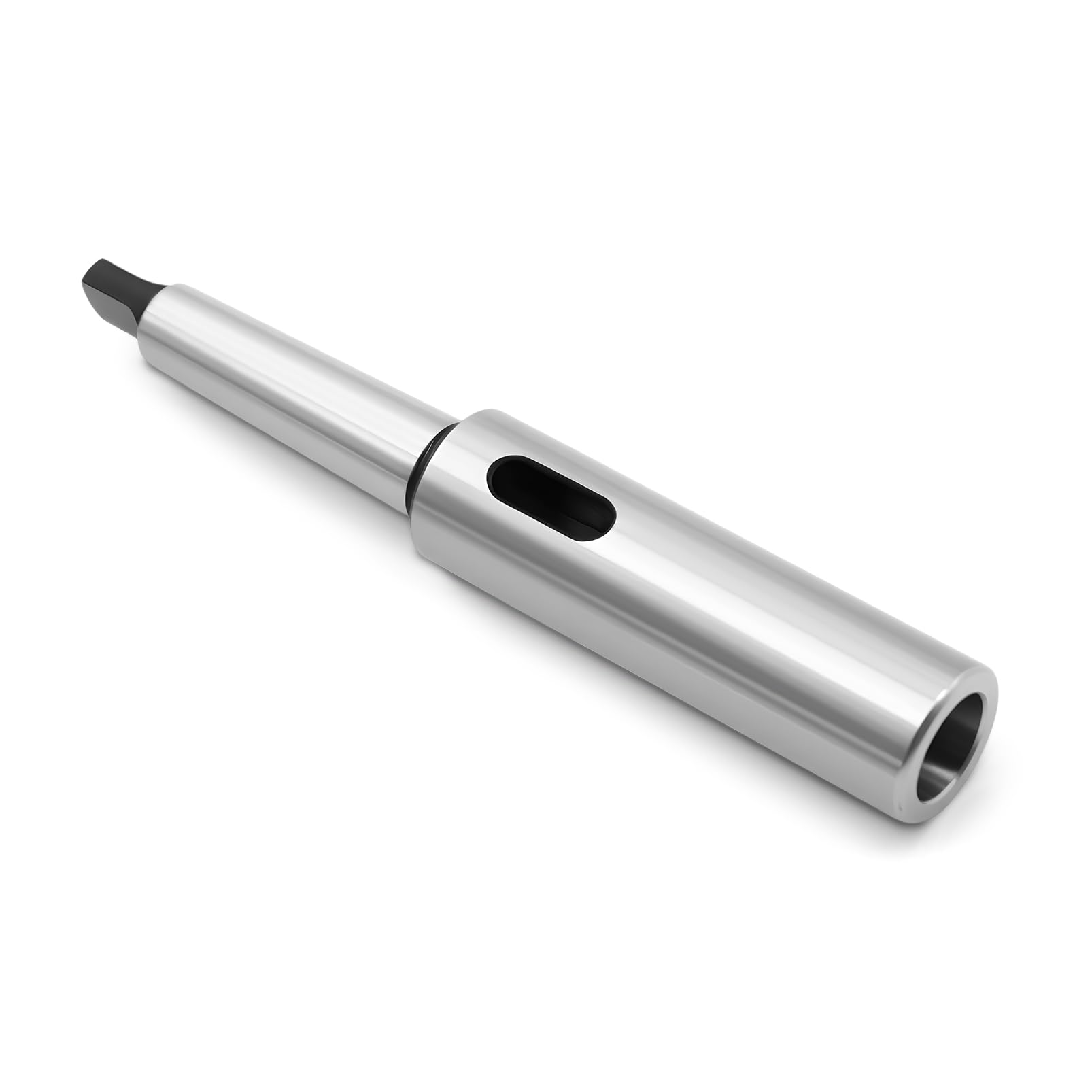 Yunnergo Extension Sleeve Morse Taper MT2 Outside to MT2 Inside Drill Bit Collect Fixture Diameter 30mm Length 175mm