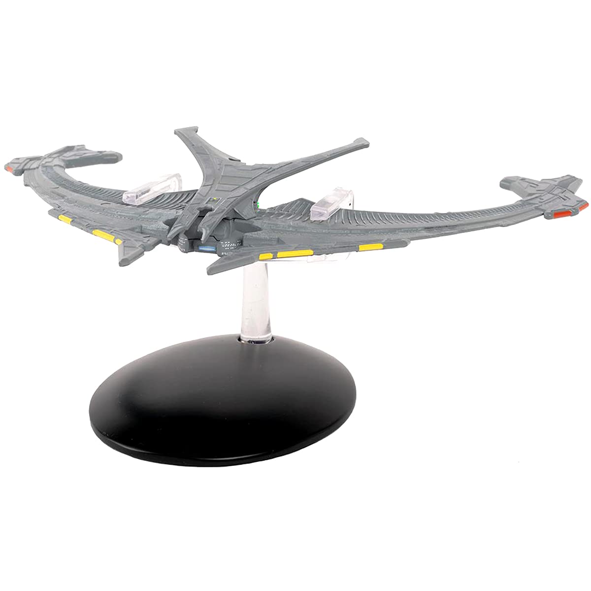 Eaglemoss Collections - Star Trek – Son'a Battleship – Offizielles Raumschiff-Kollektion, Metall oder Kunststoff, Grau, Handbemalt mit farbigem Magazin, Raumschiffmodell
