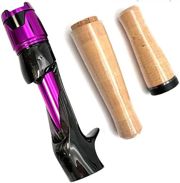 Pack of 1 Set Replace Parts New Carbon Reel seat Fishing Rod Cork Handle Repair Kit Custom Fishing Rod Graphite Reel seat