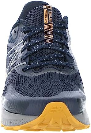 New Balance Men's Dynasoft Nitrel V5 Trail Running Shoe, Outerspace/Eclipse/Golden Hour, 11 X-Wide | Image 4