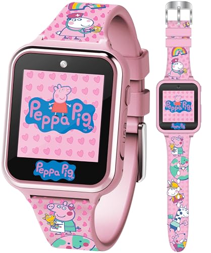 Peppa Pig Kids Interactive Smart Watch with Touchscreen, Camera
