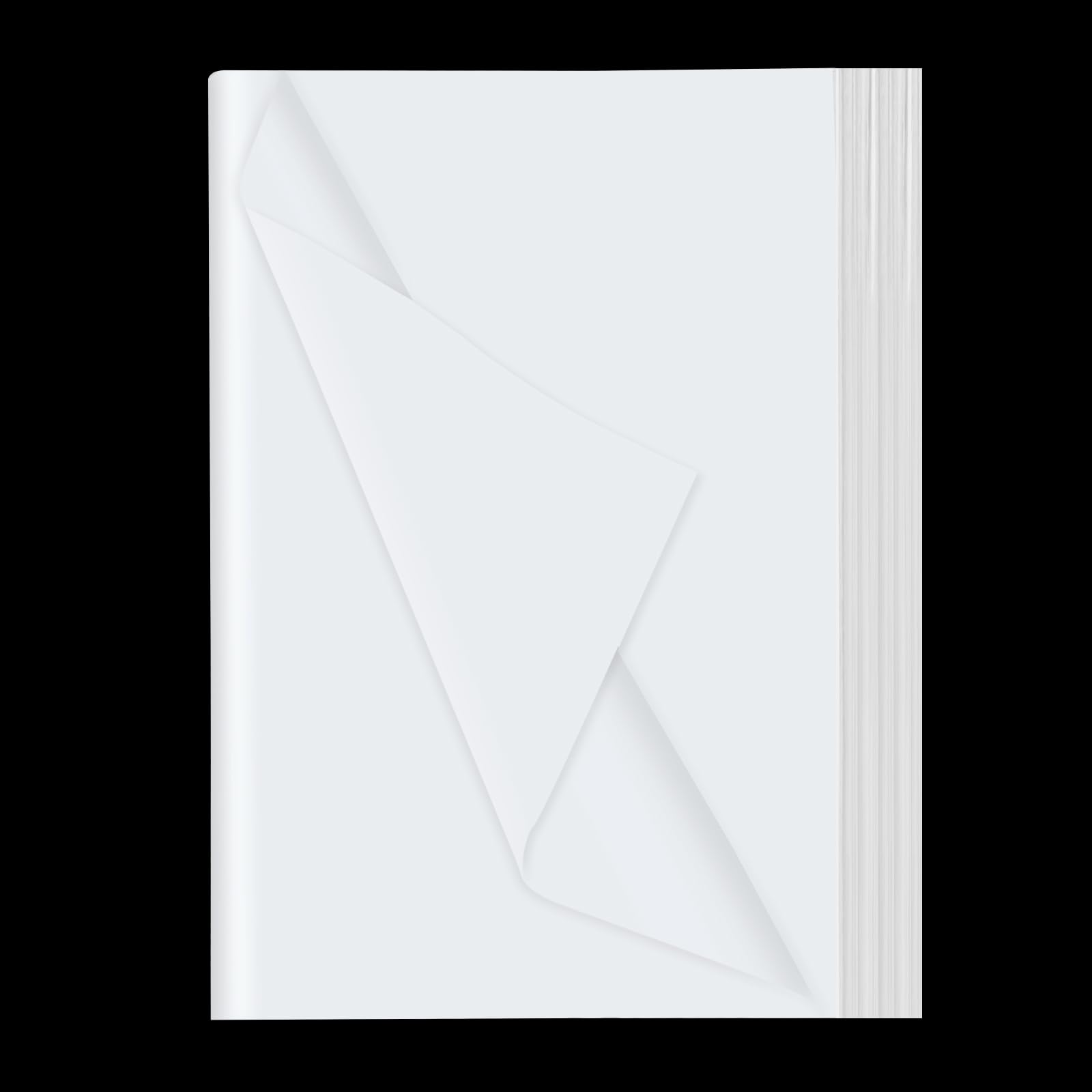 Carta Velina Bianca - Confezione Da 80 Fogli 50x35 Cm Per Imballaggi E Decorazioni - Foto 7