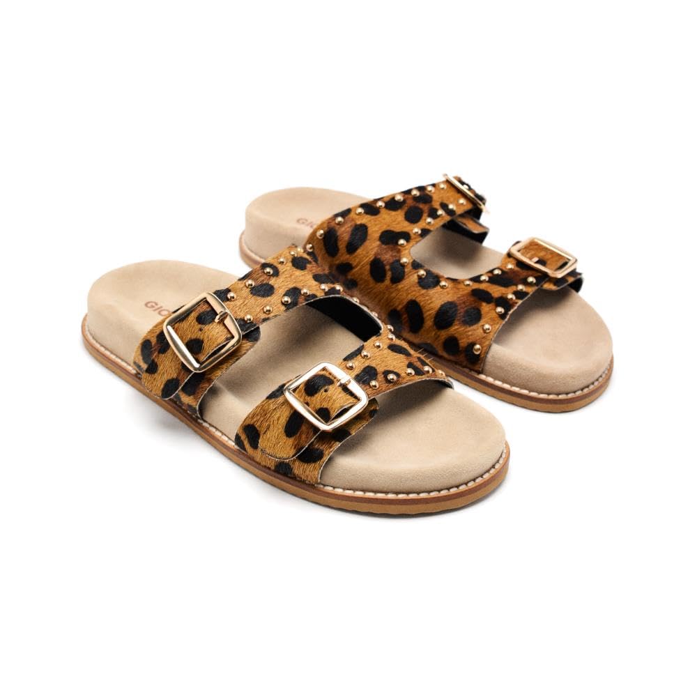 Gioseppo Women's Multicolor Stylish Sandal Sliders - Sliders - 7 Uk - Shoes