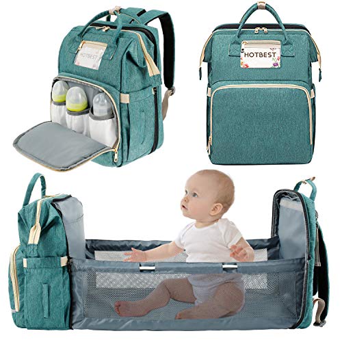 3 in 1 portable bassinet diaper bag and changing station