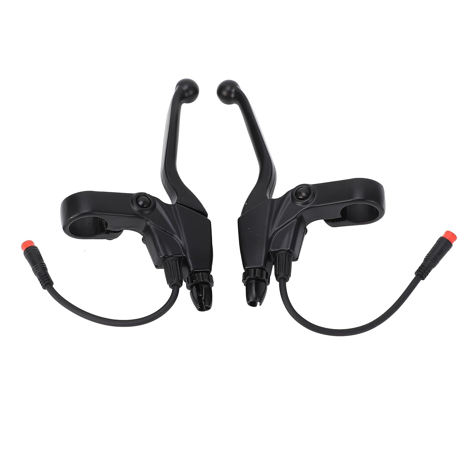 MAJONMMERD Brake Lever, Electric Scooter Brake Handle Aluminum Alloy Left Right Replacement with Rainproof 2 Pin Connector for 10 Inch Electric Scooters M4 M4 PRO