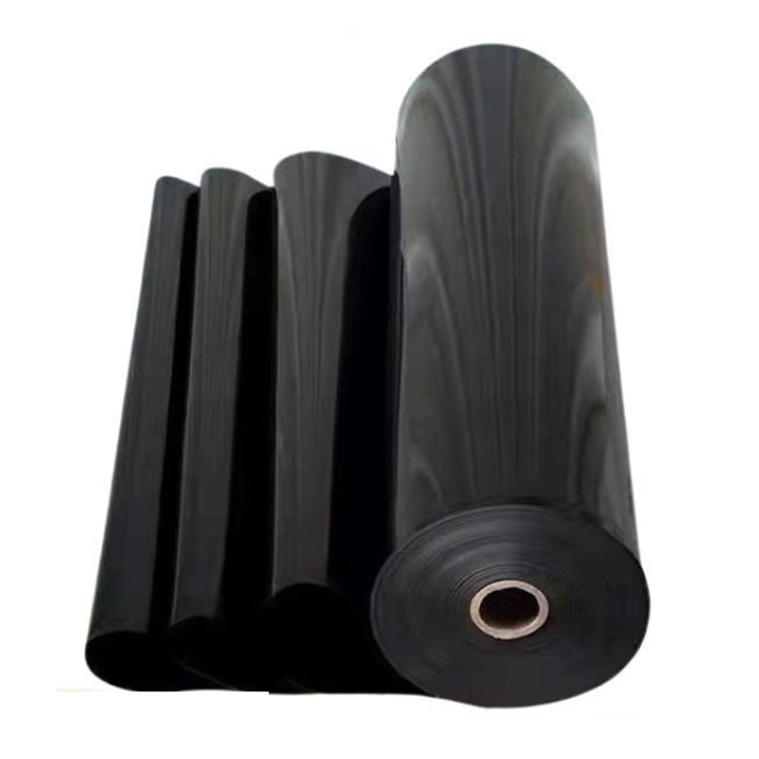 Revêtement de bassin robuste et imperméable, bâche noire haute densité pour cascades - 5x6m