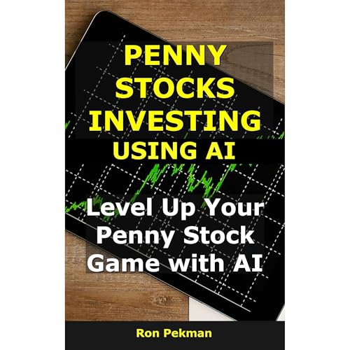 Penny Stocks Investing Using AI Audiolibro Por Ron Pekman arte de portada