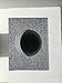 Granite Vase Tapered (5"x4"x9") Gray