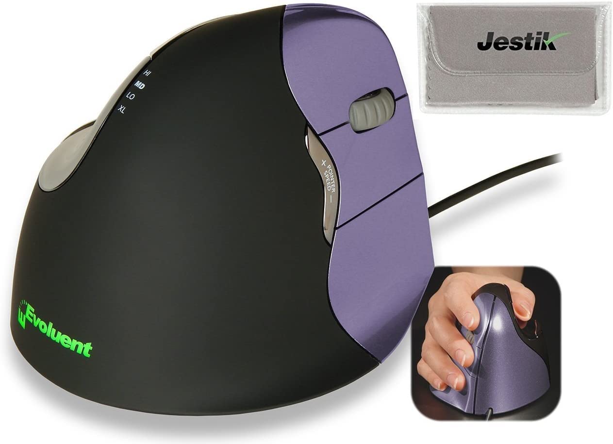 Evoluent VM4SW ワイヤレスマウス Amazon.com: Evoluent – Inventor of The Vertical Mouse