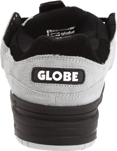 Image of Globe Mens Fusion Skate Shoes, Silver /Grey /Black, 6.5 D (M) US