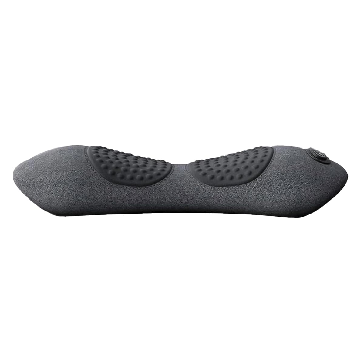 Massaggiatore for la Schiena Smooth Triple Fusion con Calore, Trazione e Vibrazione 3 In 1 for Alleviare la Sciatica e Il Dolore Lombare, Supporto Lombare Ergonomico(Black)