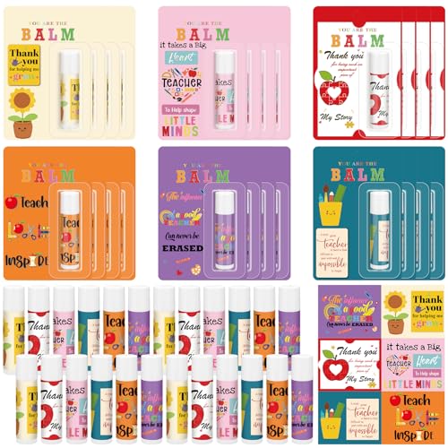 Leelosp 24 Sets End of the Year Teacher Gifts You Are the Balm Li...