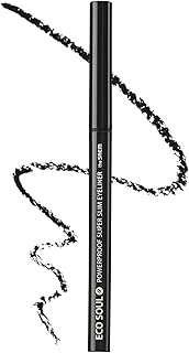 THESAEM Eco Soul - Delineador de ojos súper d...