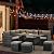 U-MAX 7 Pieces Patio Furniture Set Outdoor Sectional Sofa Conversation Set All Weather Wicker Rattan Couch Dining Table & Chair with Ottoman, Gray