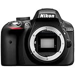 Nikon D3300 DSLR 24.2 MP HD 1080p Camera Body - Black