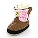 John Deere Infant Pink Cowboy Boot Sock Top Slippers (S 3-6M (1 M US Infant))