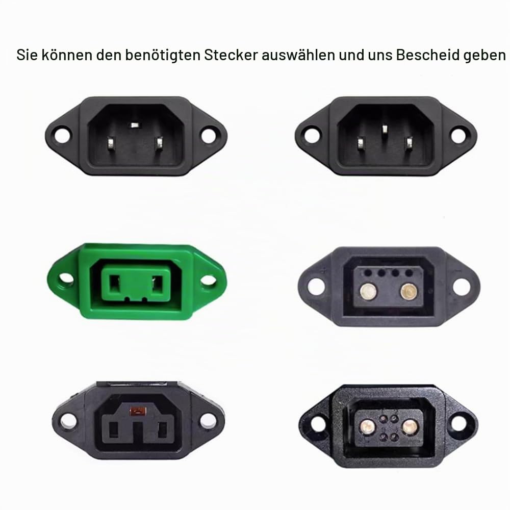 60V 30Ah 35Ah 40Ah 50Ah 60Ah Elektromotorrad-Akku, 60-Volt-Lithium-Akkupack für 0-3600W Roller, Moped, Dreiradmotor mit Ladegerät