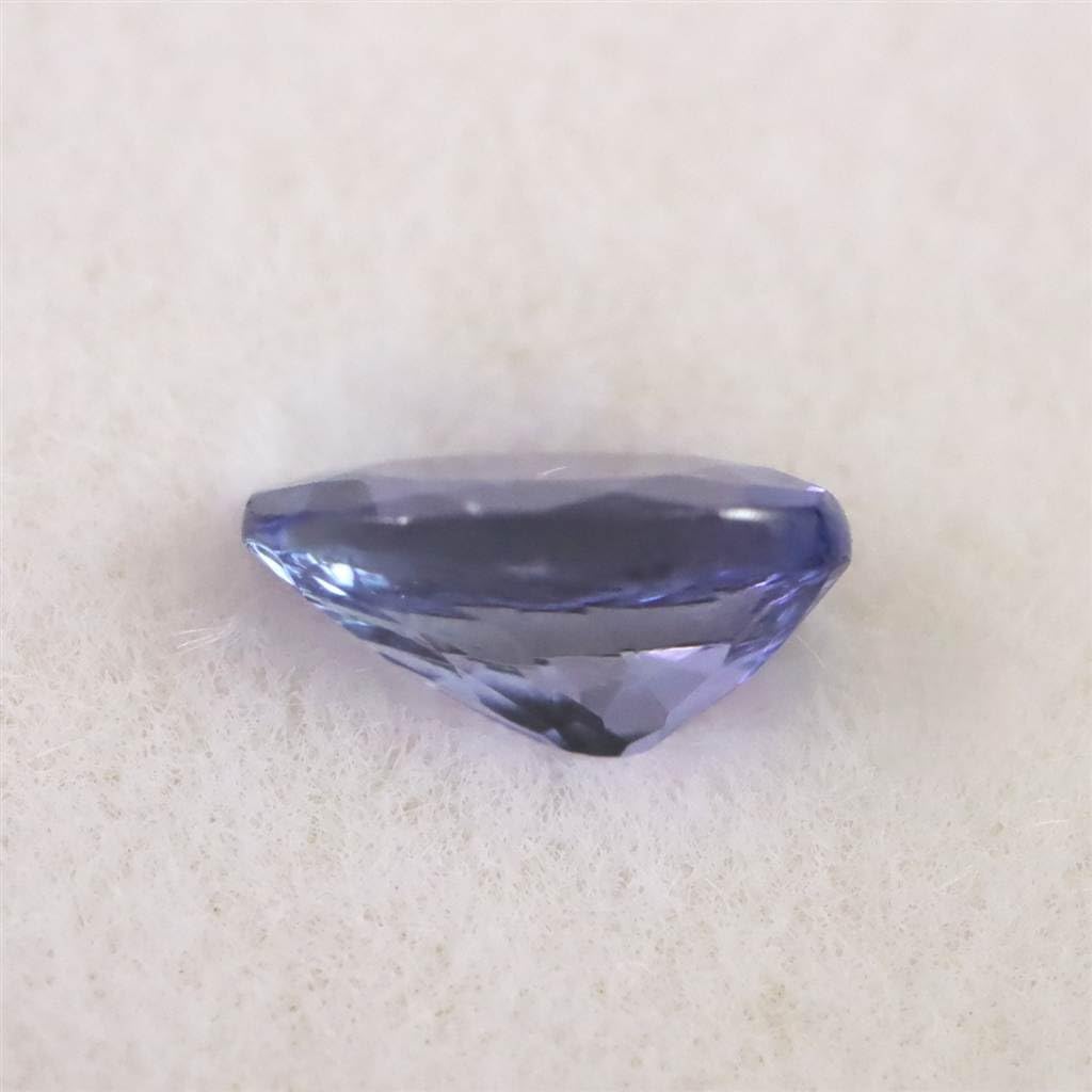 非加熱 5.9mmオーバル ファセットカット ルース 0.45ct 【榎本通商 26789】 【ウェディングイヤリングリングボックス】