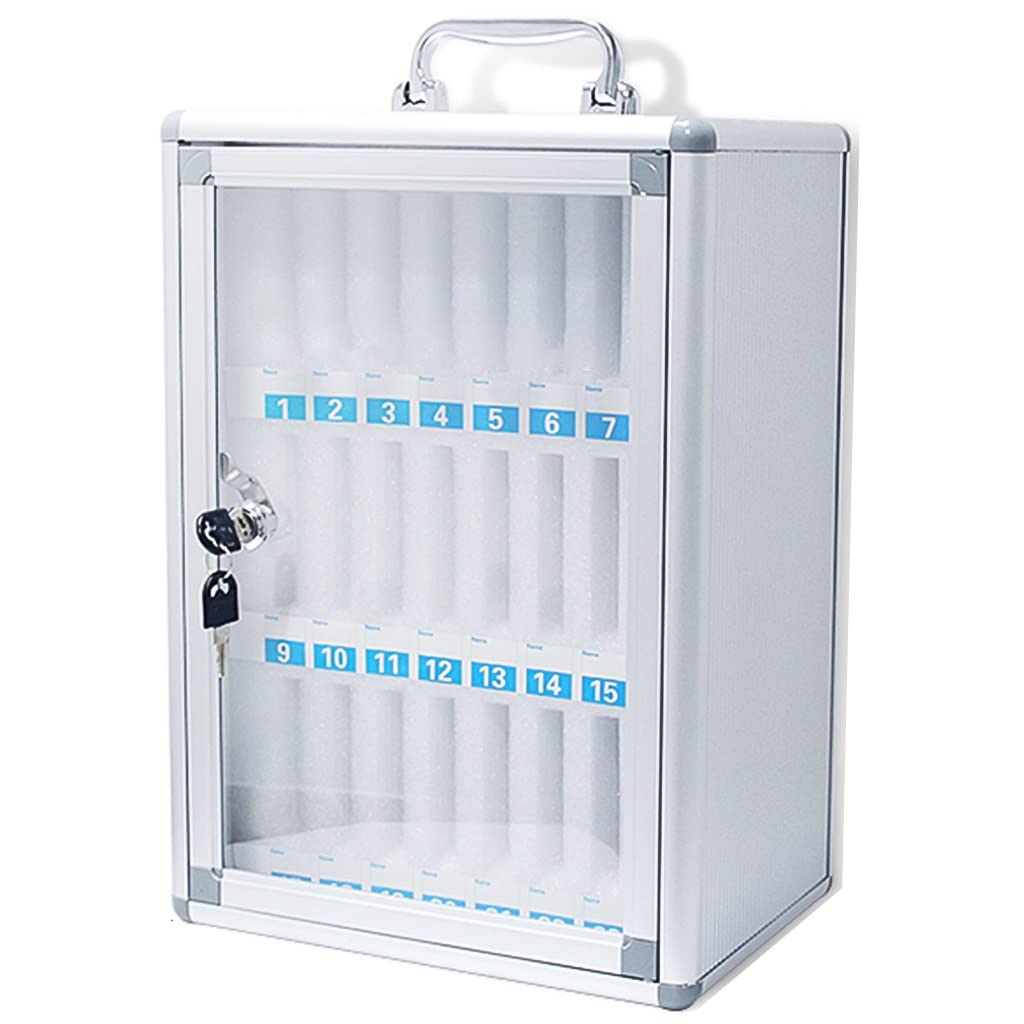 Caja de Almacenamiento para teléfono móvil Soporte acrílico para teléfono móvil Caja de Almacenamiento de Escritorio Armario de Almacenamiento de Pared de Gran Capacidad Caja nizador