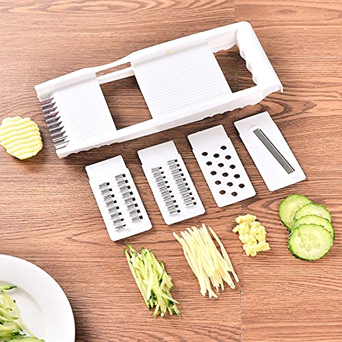 Mandolina multipropósito para cortar y rallar verduras miniatura 4