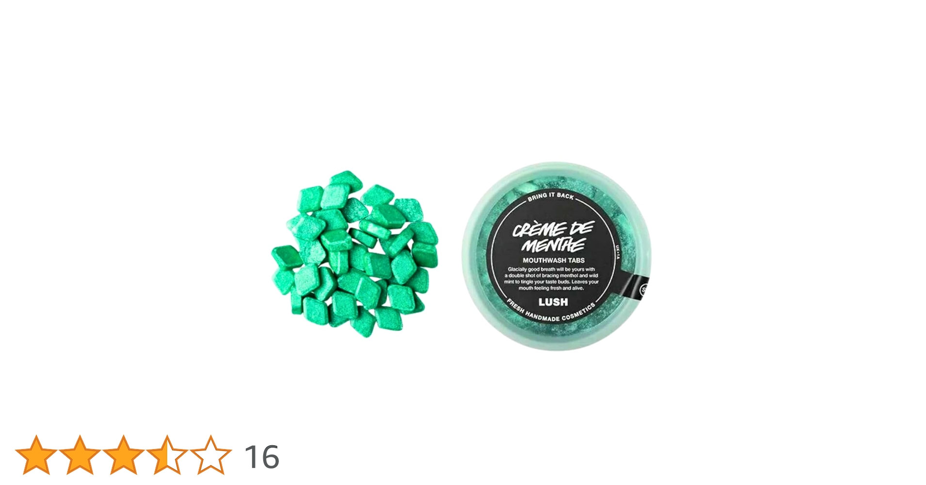 Amazon | LUSH ラッシュ クレームドマント マウスウォッシュ45g