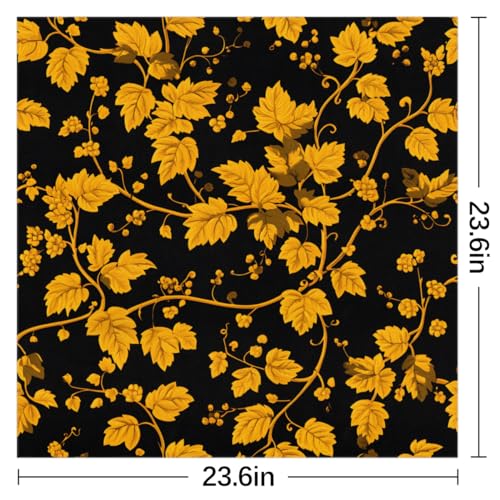 Women Square Scarf 24"x24", Soft Polyester Silk Like Hair Head Scarf, Lightweight Bandana Neck Shawl2