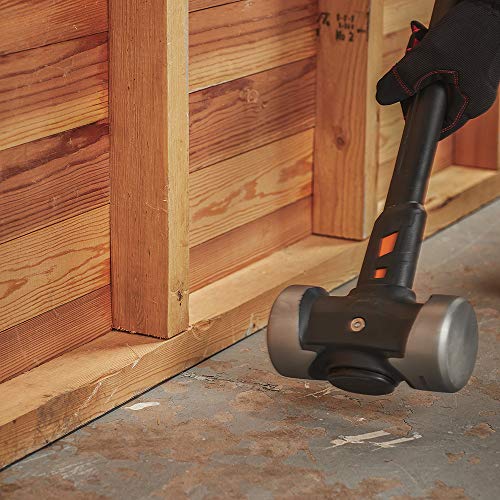 Image of Fiskars Pro Flat Face Sledge Hammer, IsoCore Shock Control System, Forged Heat-Treated Rust-Resistant Coating, 12 lb, 36 Inches