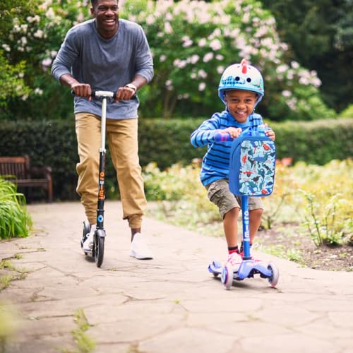 Micor Mobility Micro Klingel in der Farbe Dark Blue f&uuml;r Lenker mit einem Durchmesser von 20-30mm, AC4654