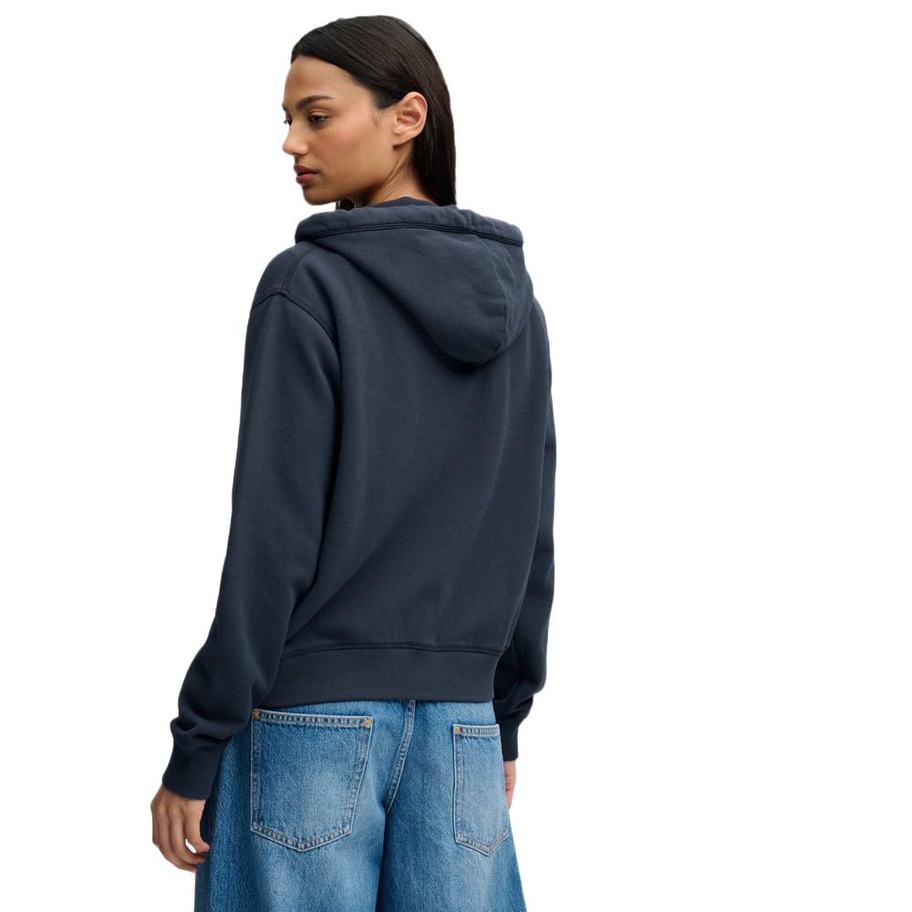 Superdry Athletic Essentials Relaxed Crop Full Zip Sweatshirt XS