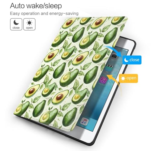 Étui iPad 8e génération imprimé feuilles pour tablette 10.2 - 3