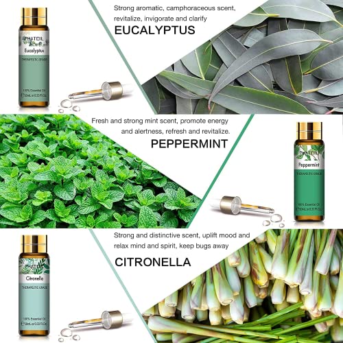 PHATOIL-Coffret-Dhuiles-Essentielles-Bio-pour-Diffuseur-9-x-10-ml-Citronnelle-1-Bois-de-Santal-Vanille-Citronnelle-2-Lavande-Ylang-Eucalyptus-Menthe-Poivree-Bergamote