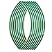 Abziehbilder Motorrad-Rad-Aufkleber-Abziehbilder Felgenbandstreifen Für Suzuki GSX750 GSX1000 GSX1250 GSX1400 GSX650F GSXR Aufkleber (Color : Green)