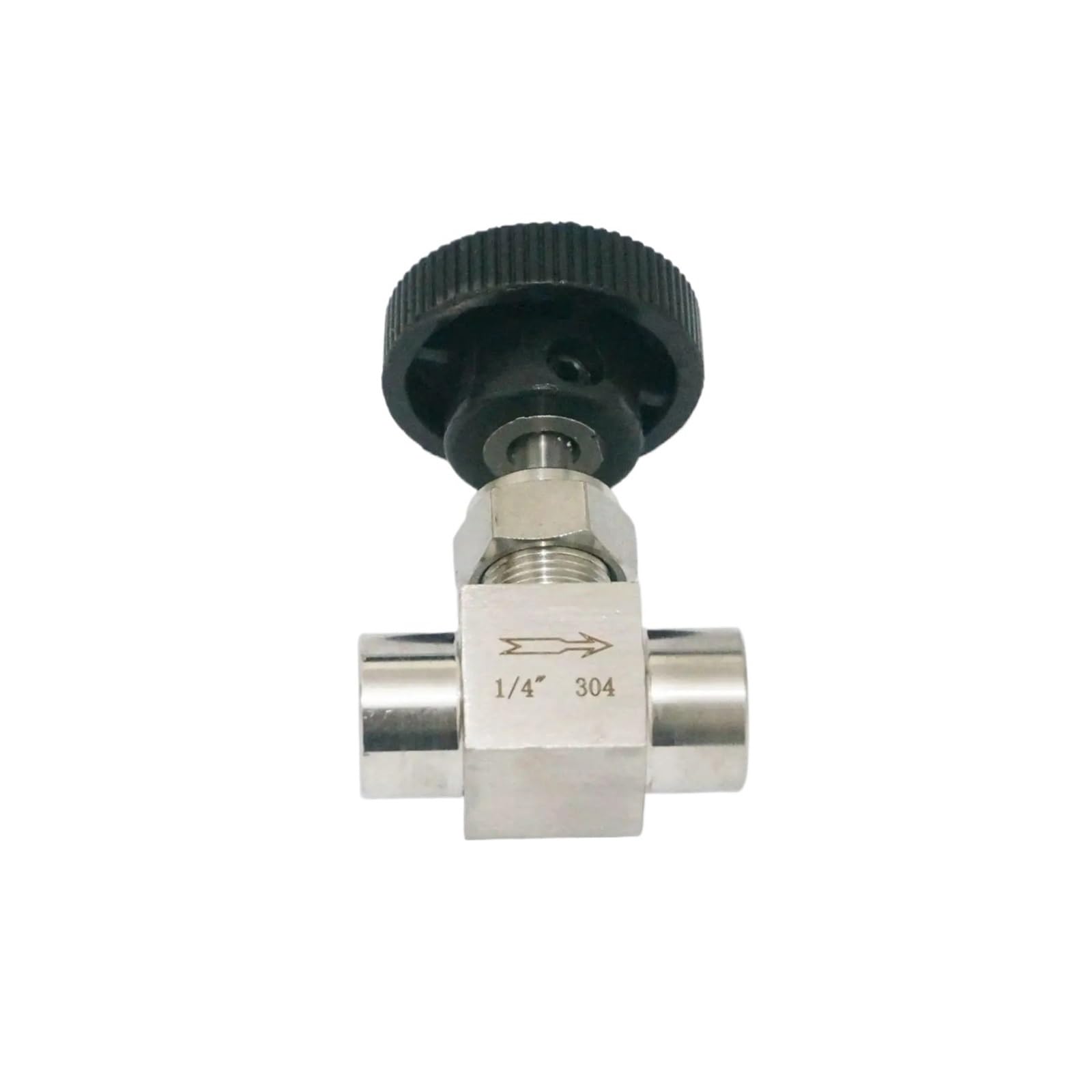 Vanne à aiguille inox 1/4 femelle 304 pour stopper les fuites 915 PSI