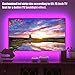 PANGTON VILLA Led Lights for TV LED Backlight,16.4FT RGB Smart LED Strip Lights for 65-75in TV, Bluetooth APP & Remote Control Music Sync & Multi-Scene Modes-USB Powered LED Lights for Bedroom/Gaming