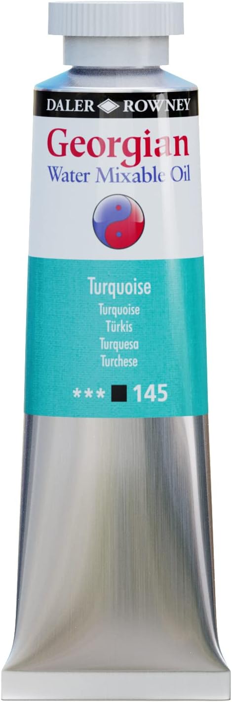 Daler GEORGIAN water-miscible oil paints Turquoise