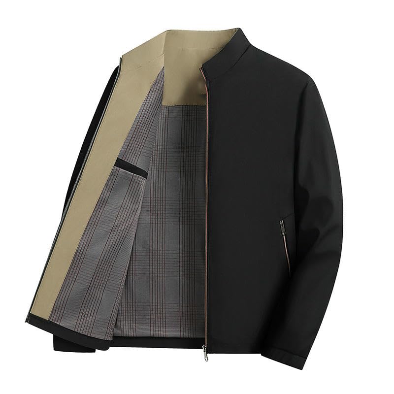 Veste décontractée homme col montant pour affronter la mi-saison - 3