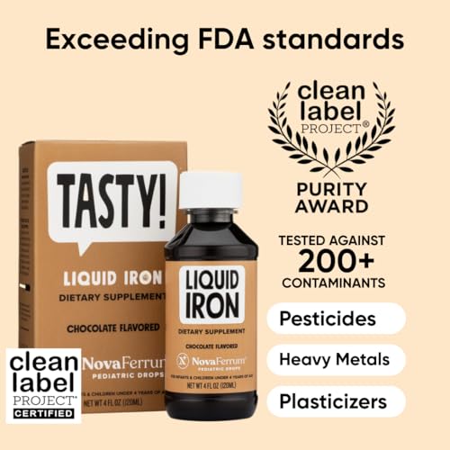 NovaFerrum Tasty Liquid Iron Supplement