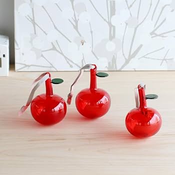  イッタラ グラスアップル オーナメント 緑とクリア 6点 Amazon.co.jp: [ イッタラ ] iittala オーナメント 3個セット