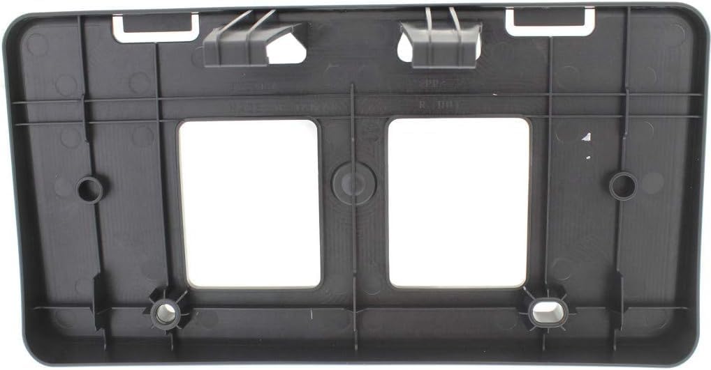 DAT AUTO PARTS Front License Plate Bracket Replacement for 2012-2014 Toyota Camry, SE/SE Sport Models, Black Textured Plastic, TO1068128 5211406170