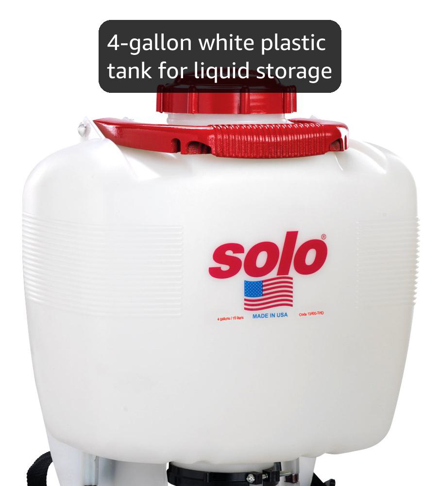 Amazon.com : Solo 425-Deluxe 4-Gallon Professional Piston Backpack