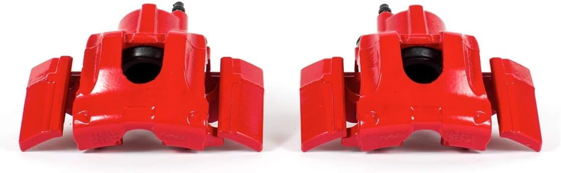 50% Off Discount Power Stop S5048 Red Powder-Coated Performance Caliper