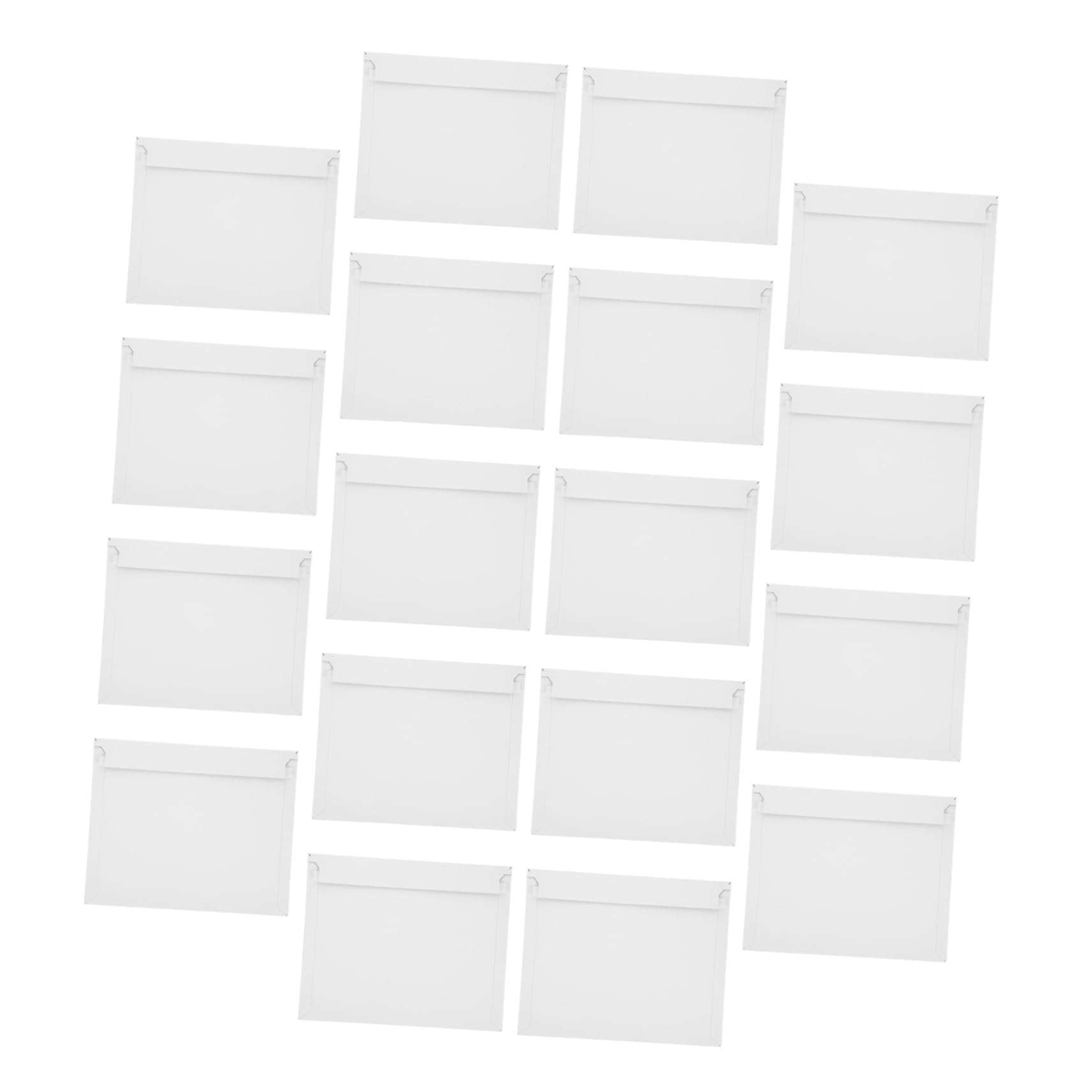 DOITOOL 20pièces Enveloppes Cartonnées Rigides Auto-adhésives pour Documents et Dossiers Enveloppes Plates Imperméables pour Expédition