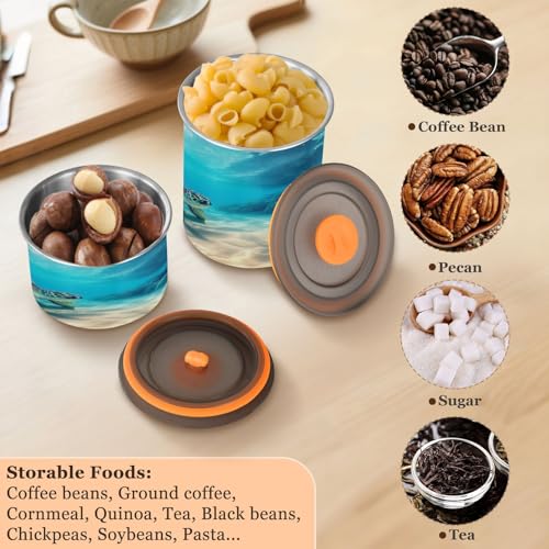 Bote hermético de acero inoxidable para café Blueangle 30oz miniatura 5