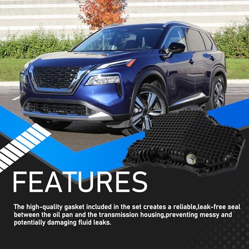 Image of Engine Oil Pan Compatible With 2021 2022 2023 2024 Nissan Rogue 1.5L Replaces 11110-6RC1B 111106RC1B